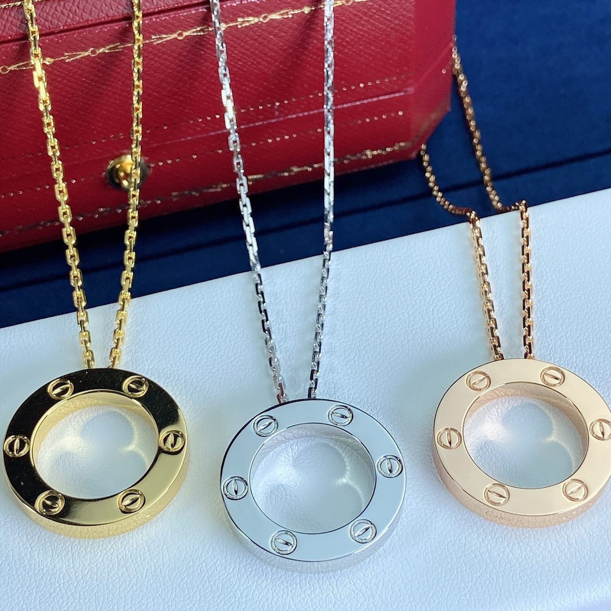 [⭐⭐JeweliWhal]LOVE NECKLACE 16MM