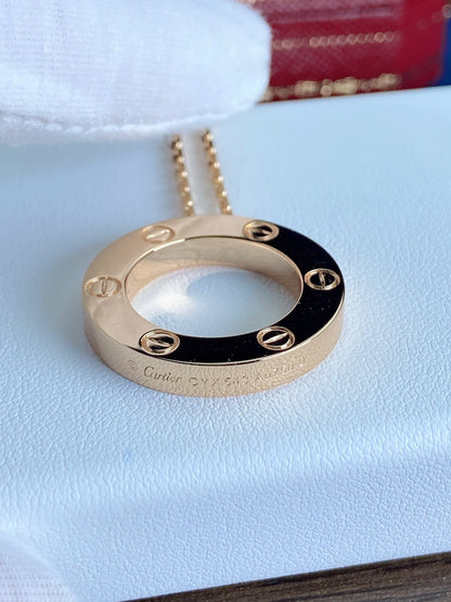 [⭐⭐JeweliWhal]LOVE NECKLACE 16MM