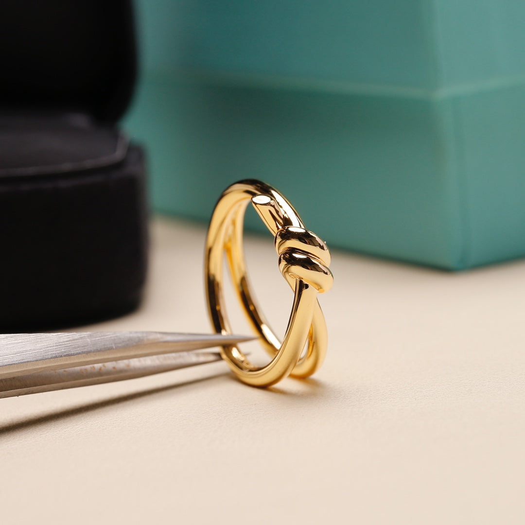 [JeweliWhal]KNOT RING GOLD