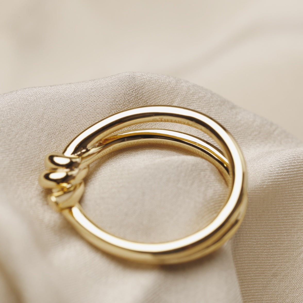[JeweliWhal]KNOT RING GOLD