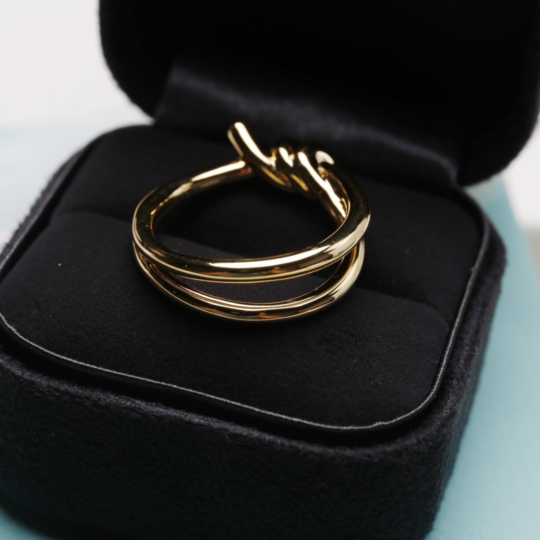 [JeweliWhal]KNOT RING GOLD