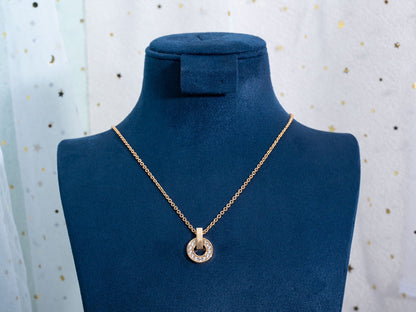 [⭐⭐JeweliWhal]GARI NECKLACE PINK GOLD DIAMOND