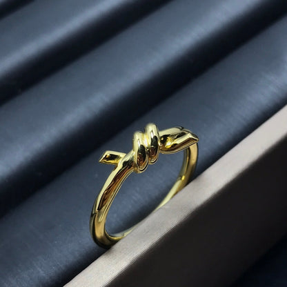 [JeweliWhal]KNOT RING 1.2MM