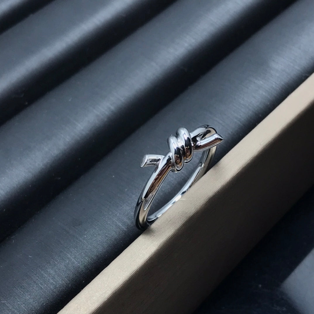[JeweliWhal]KNOT RING 1.2MM
