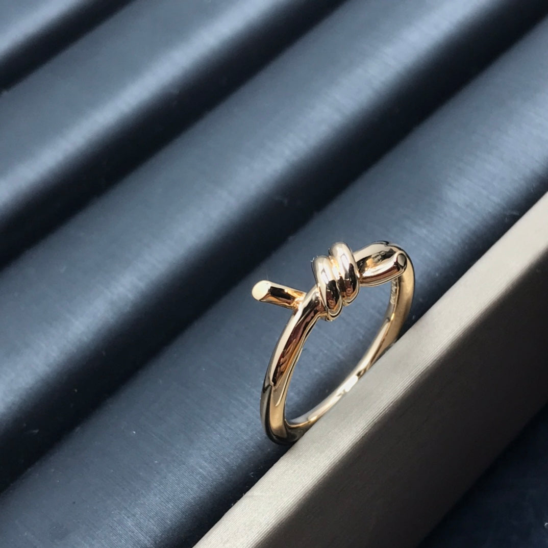 [JeweliWhal]KNOT RING 1.2MM