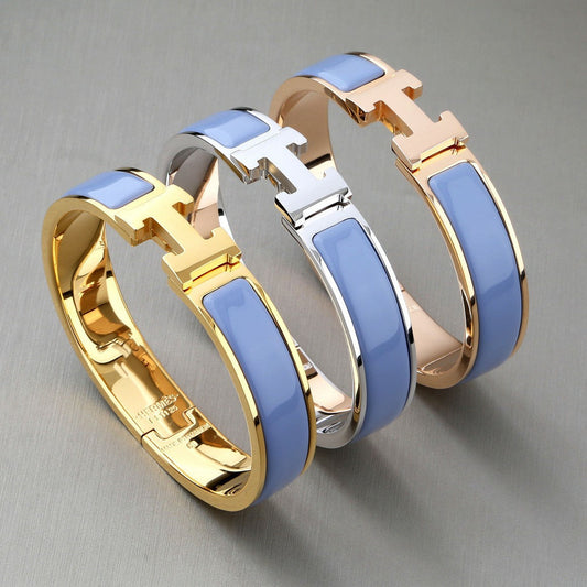 [⭐⭐JeweliWhal]H BRACELET ROMANTIC BLUE 12MM