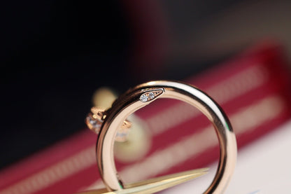 [⭐⭐JeweliWhal]JUSTE RING 2,65 MM ROSÉGOLD DIAMANT