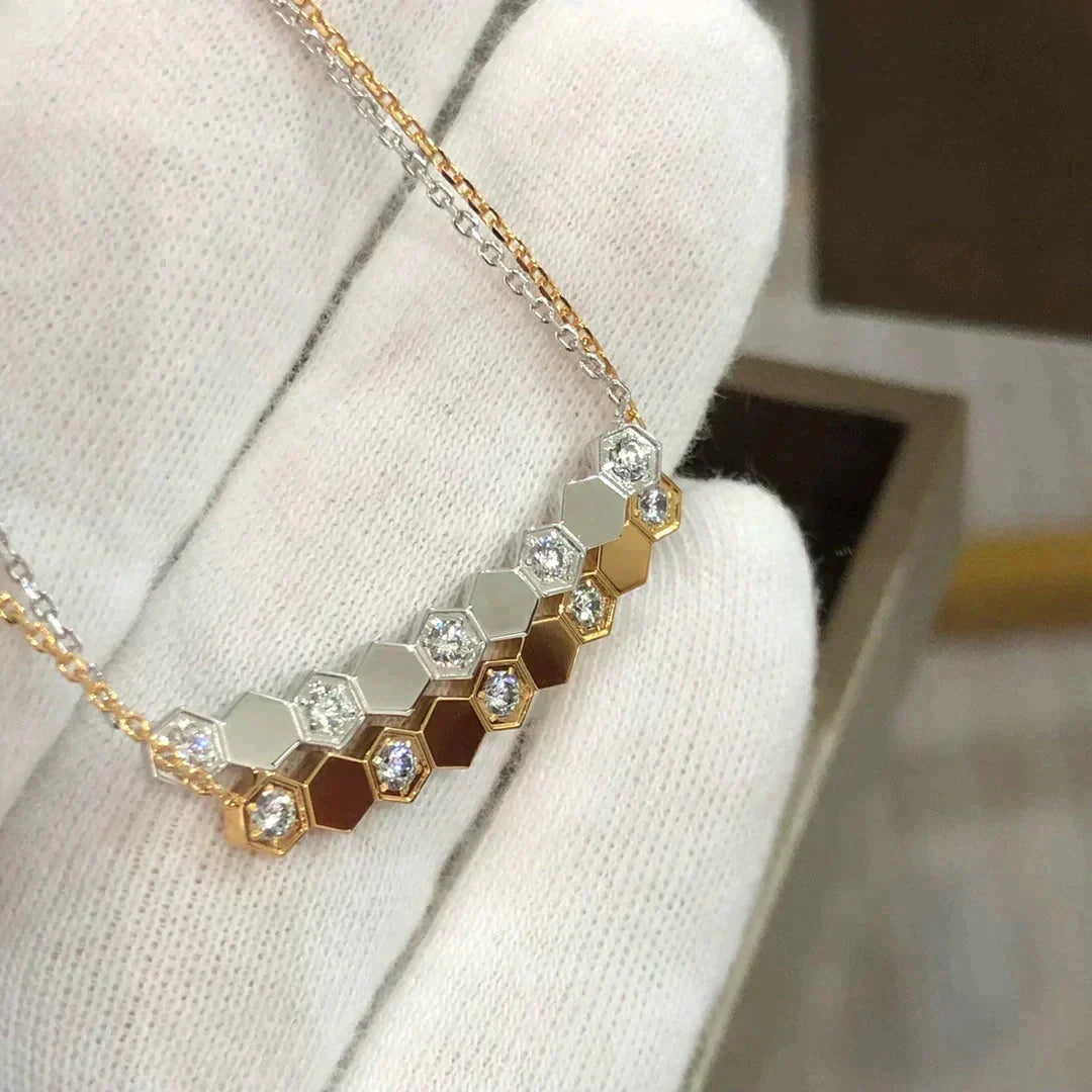 [⭐⭐JeweliWhal]BEE LOVE HALSKETTE DIAMANT