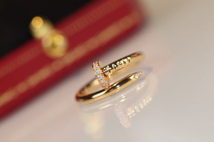 [⭐⭐JeweliWhal]JUSTE RING 2,65 MM GOLD DIAMANT