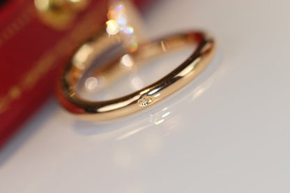 [⭐⭐JeweliWhal]JUSTE RING 2,65 MM GOLD DIAMANT