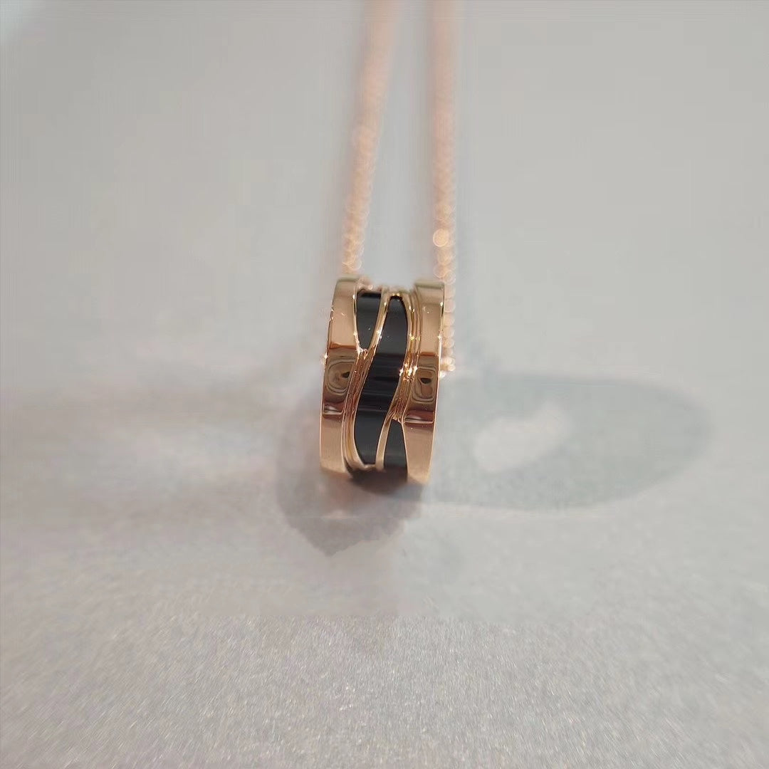[⭐⭐JeweliWhal]ZERO 1 NECKLACE PINK GOLD