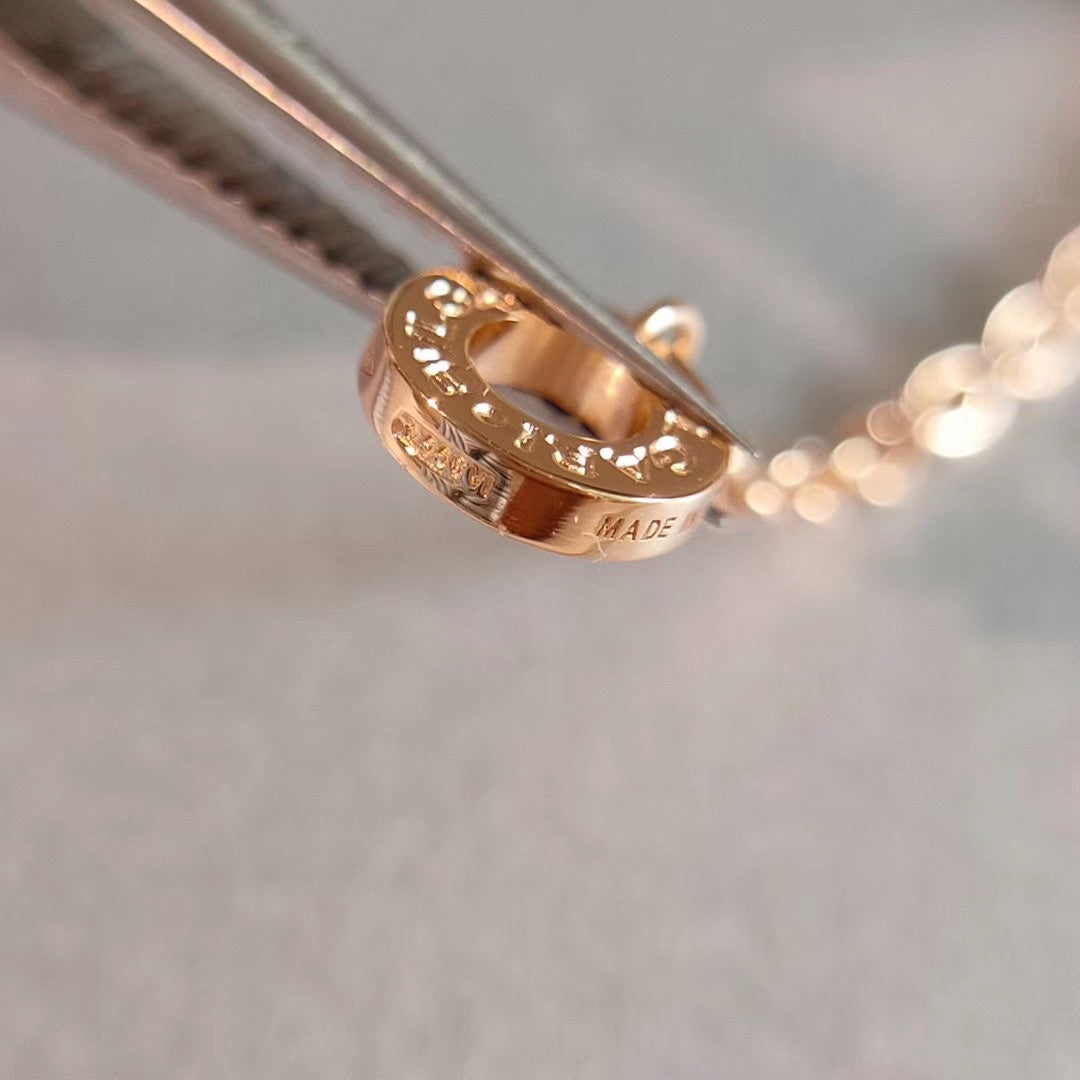 [⭐⭐JeweliWhal]ZERO 1 NECKLACE PINK GOLD