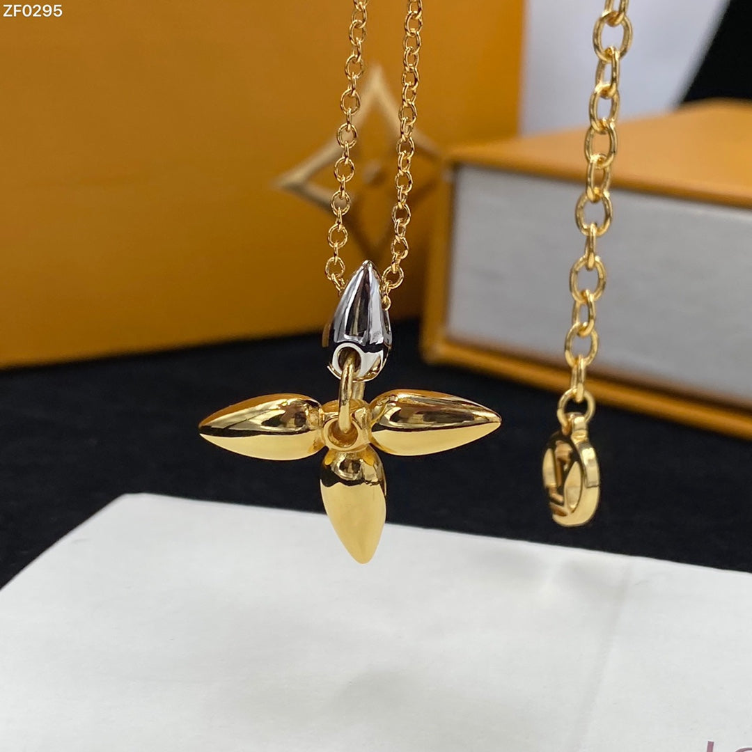 [⭐⭐JeweliWhal]LOUISETTE PEDANT GOLD NECKLACE