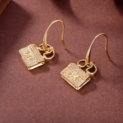 [⭐⭐JeweliWhal]KELLY DIAMOND EARRINGS
