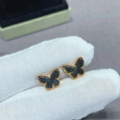 [⭐⭐JeweliWhal]BUTTERFLY DARK MOP  EARRINGS
