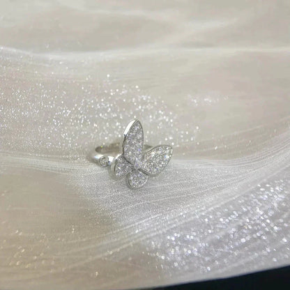 [⭐⭐JeweliWhal]SCHMETTERLINGS-DIAMANT-RING