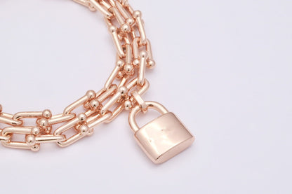 [JeweliWhal]HARDWEAR WRAP PINK GOLD BRACELET