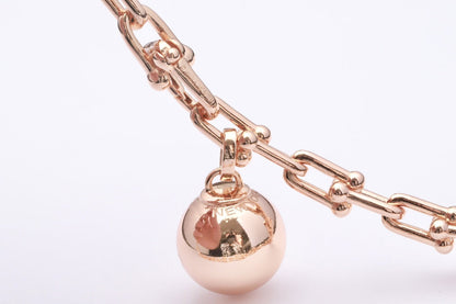 [JeweliWhal]HARDWEAR WRAP PINK GOLD BRACELET