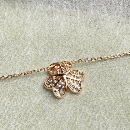 [⭐⭐JeweliWhal]FLOWER DIAMOND NECKLACE