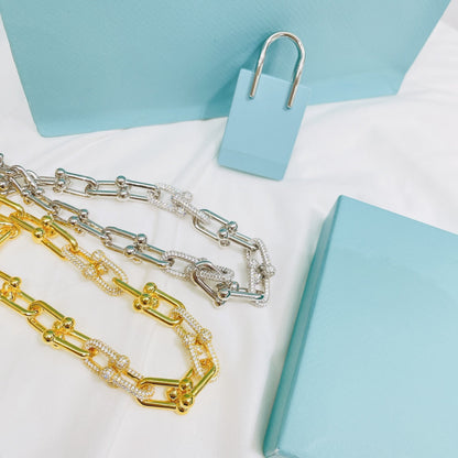 [JeweliWhal]HARDWEAR NECKLACE DIAMOND PAVED