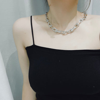 [JeweliWhal]HARDWEAR NECKLACE DIAMOND PAVED