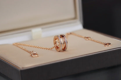 [⭐⭐JeweliWhal]ZERO 1 PINK GOLD NECKLACE
