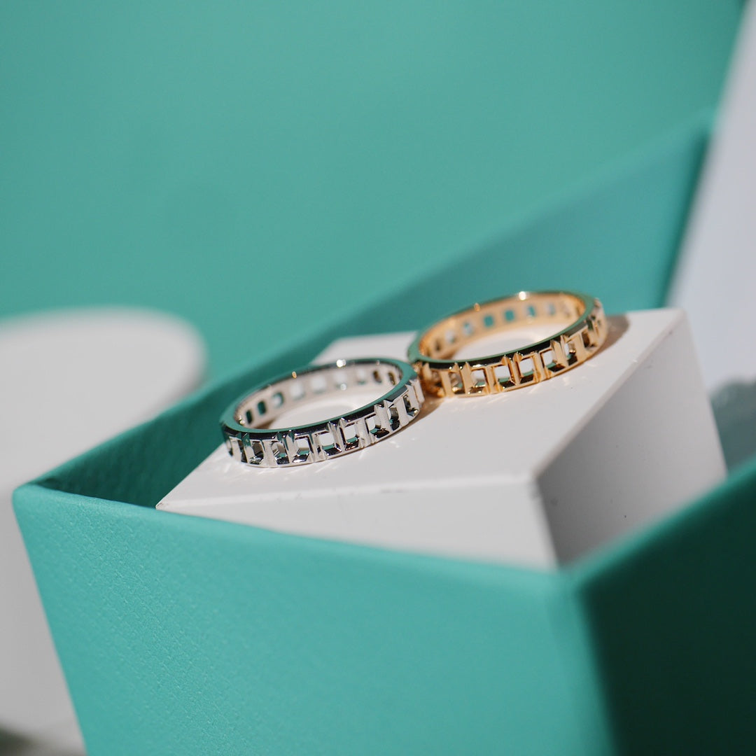 [JeweliWhal]T TRUE 3.5MM PINK GOLD RING