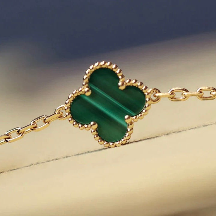 [⭐⭐JeweliWhal]CLOVER 20 MOTIFS MALACHITE GOLD
