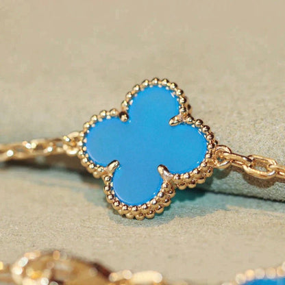 [⭐⭐JeweliWhal]CLOVER 20 MOTIFS TURQUOISE GOLD