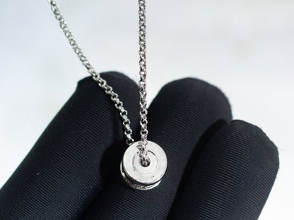 [⭐⭐JeweliWhal]ZERO 1 SILVER DIAMOND NECKLACE
