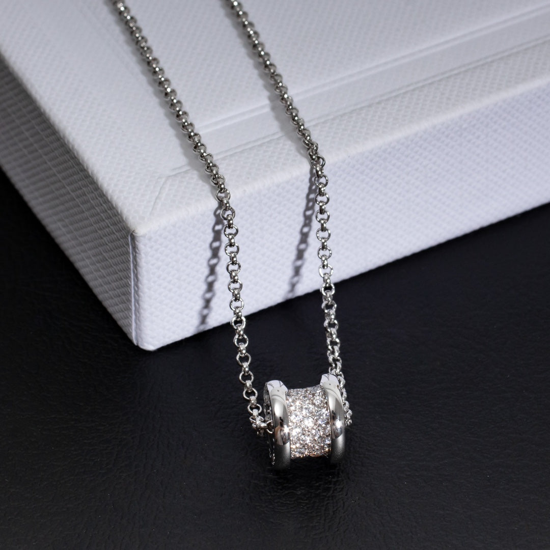 [⭐⭐JeweliWhal]ZERO 1 SILVER DIAMOND NECKLACE