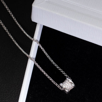 [⭐⭐JeweliWhal]ZERO 1 SILVER DIAMOND NECKLACE
