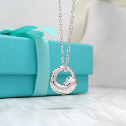 [JeweliWhal]SNAIL PEDANT SILVER NECKLACE