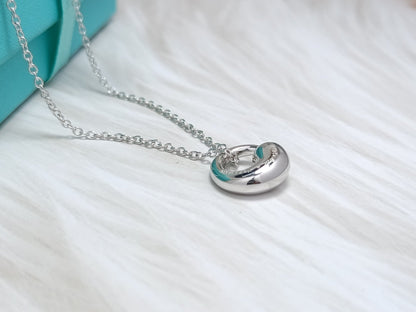 [JeweliWhal]SNAIL PEDANT SILVER NECKLACE