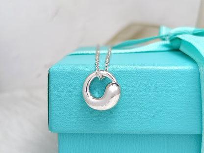 [JeweliWhal]SNAIL PEDANT SILVER NECKLACE