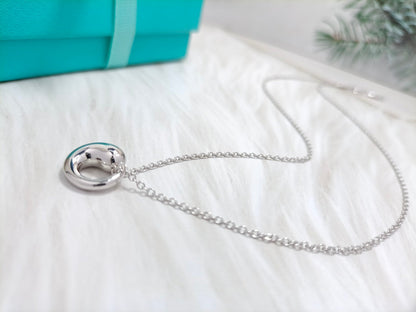 [JeweliWhal]SNAIL PEDANT SILVER NECKLACE