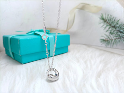 [JeweliWhal]SNAIL PEDANT SILVER NECKLACE
