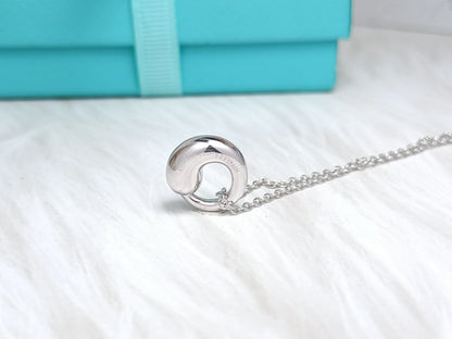 [JeweliWhal]SNAIL PEDANT SILVER NECKLACE
