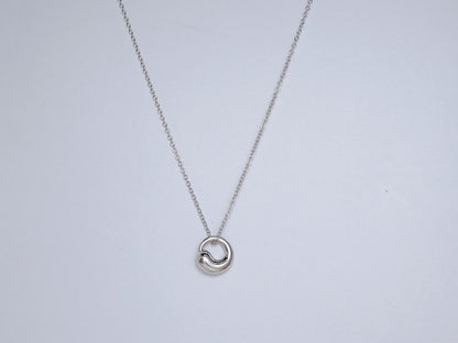 [JeweliWhal]SNAIL PEDANT SILVER NECKLACE