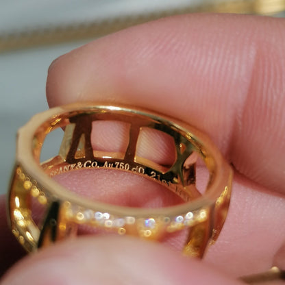 [JeweliWhal]ATLAS LARGE OPEN DIAMOND RING