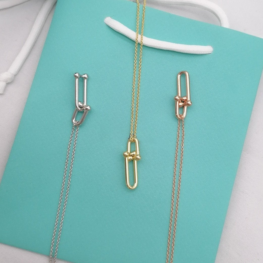 [JeweliWhal]HARDWEAR GOLD DROP PEDANT NECKLACE