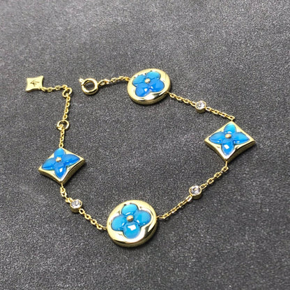 [⭐⭐JeweliWhal]STAR AND SUN TURQUOISE 4 MOTIFS 3 DIAMONDS