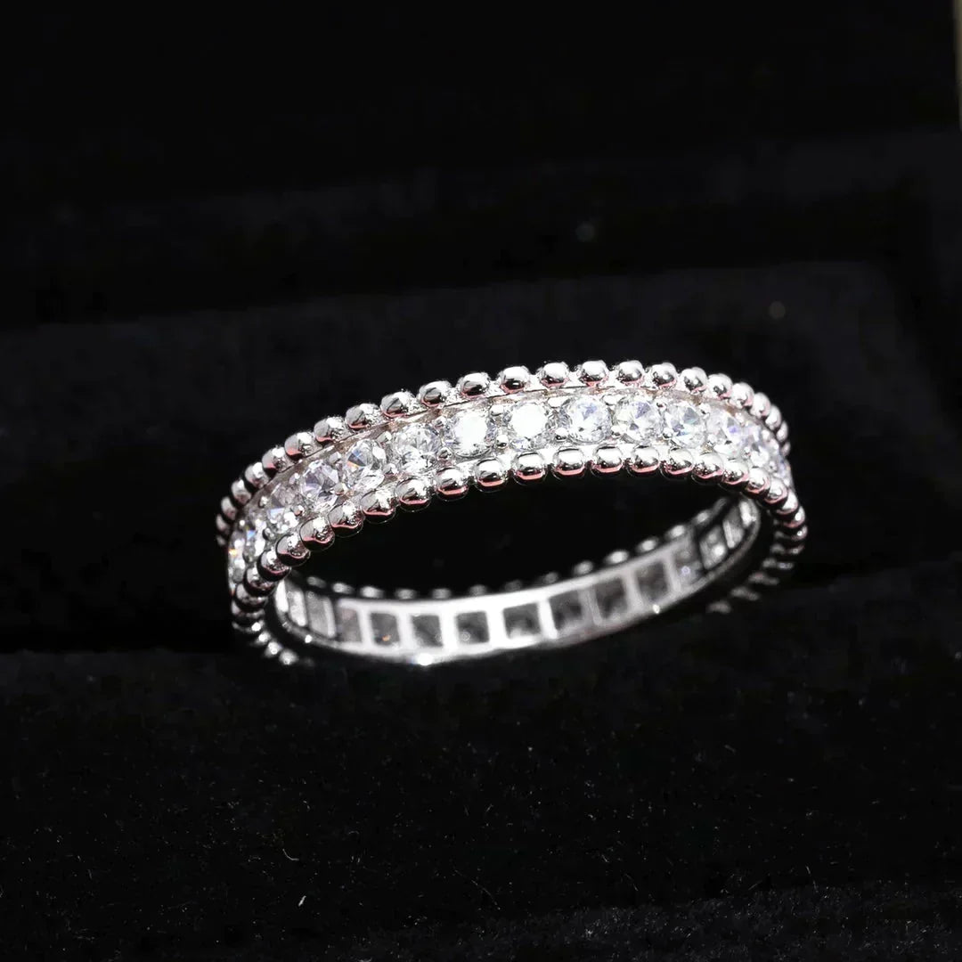 [⭐⭐JeweliWhal]PERLEE DIAMANT-SILBERRING
