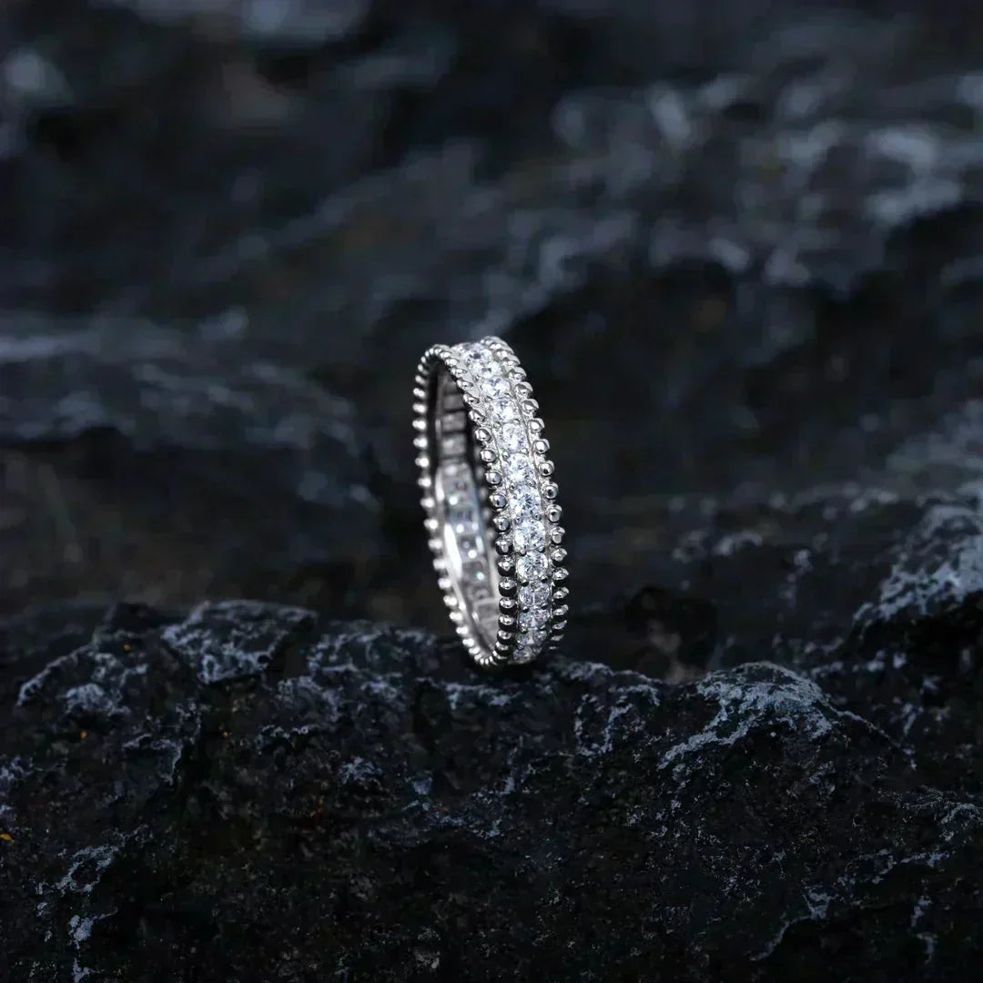 [⭐⭐JeweliWhal]PERLEE DIAMANT-SILBERRING