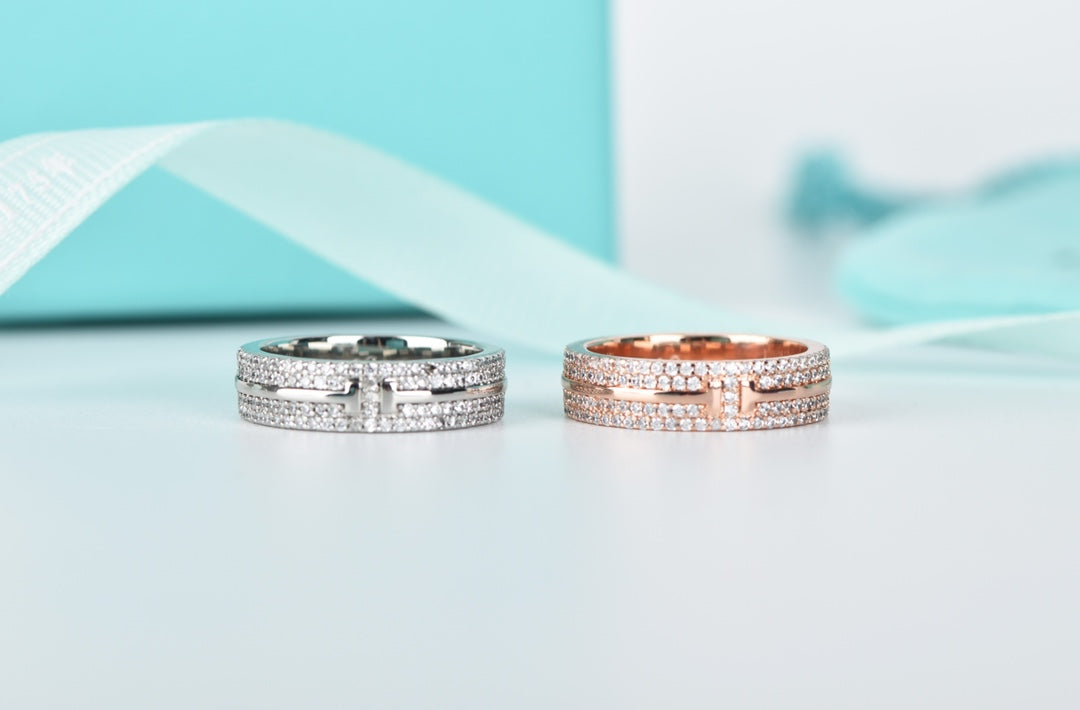 [JeweliWhal]T WIRE DIAMOND RING