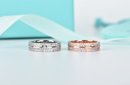 [JeweliWhal]T WIRE DIAMOND RING