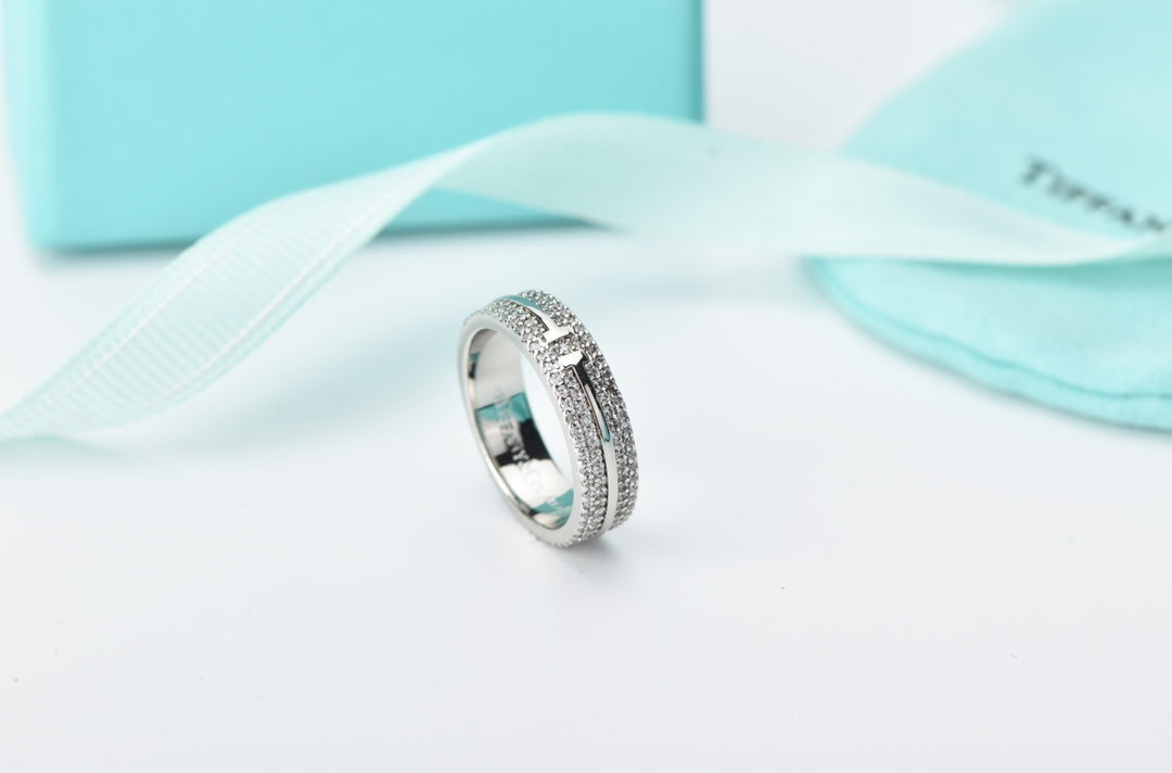 [JeweliWhal]T WIRE DIAMOND RING