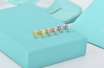 [JeweliWhal]ATLAS DIAMOND STUD EARRINGS