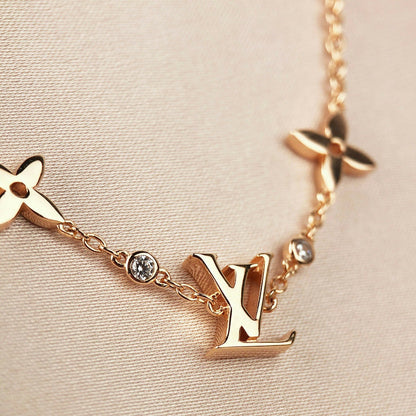 [⭐⭐JeweliWhal]STAR AND SUN 7 MOTIFS GOLD BRACELET