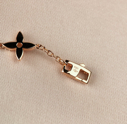 [⭐⭐JeweliWhal]STAR AND SUN 7 MOTIFS GOLD BRACELET